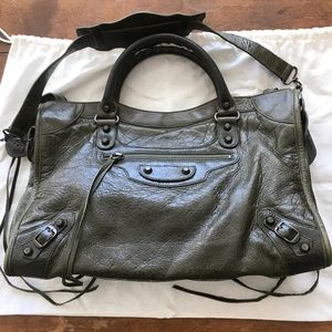 Balenciaga Classic City Vert Fonce Year Z